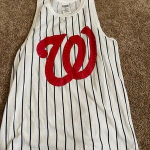 Washington Nationals PINK Tank Top